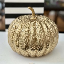 Gold Kabak Dekoratif Obje 23x17cm