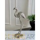 Gümüş Dekoratif Flamingo