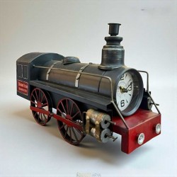 Buharlı Lokomotif Masa Saati (45×28 cm)